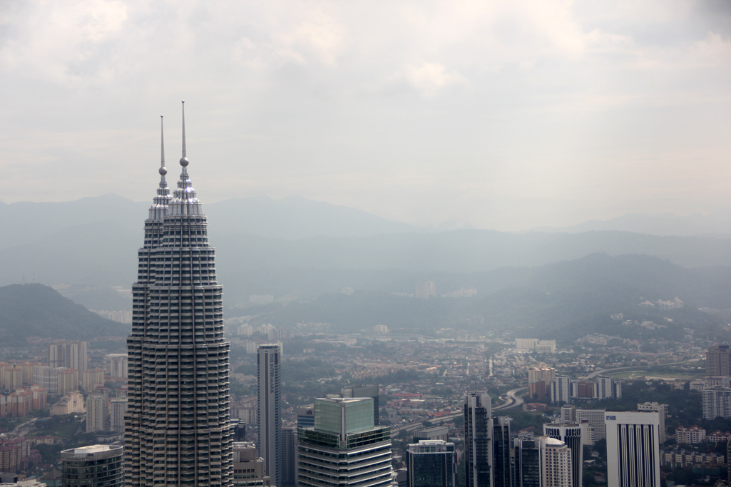 Tops of the Petronas Towers