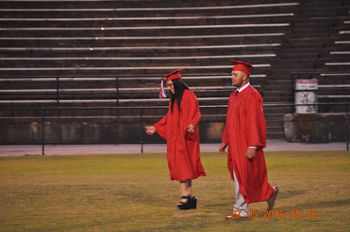 central classic graduation wildcats red cap gown speaker hats walk nikon d5000 graduating graduate highschool class 2016