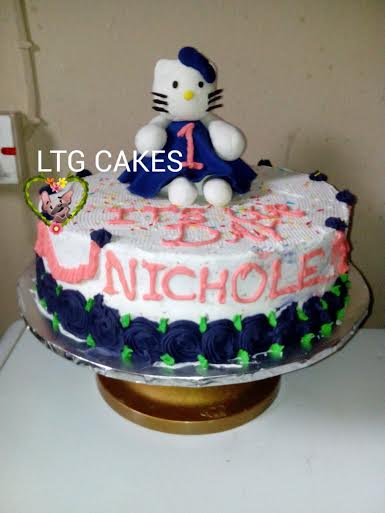 Hello Kitty Cake by Olaide Tunde-Gafar of LTG Cakes