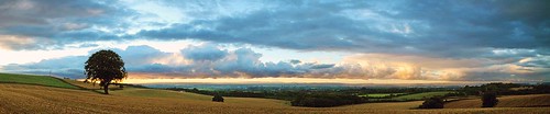 camera trees sea england panorama wales clouds sunrise landscape dawn countryside flickr image meadows samsung panoramic fields bristolchannel bestcapturesaoi mygearandme cefnmabley nx1000