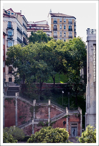 madrid españa stairs spain europa europe viaducto escalinata callesegovia segoviastreet