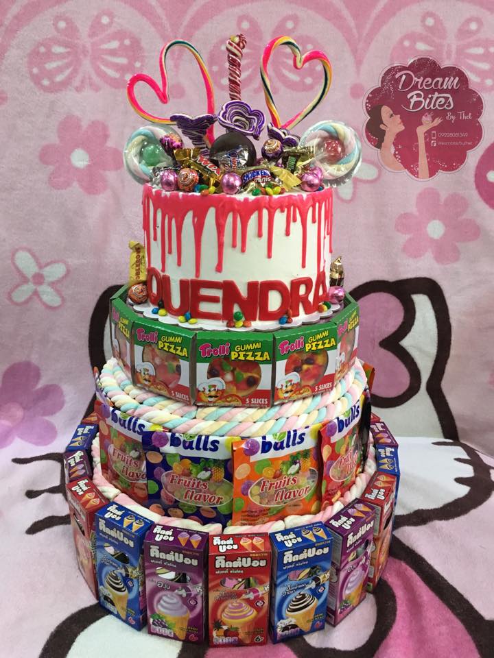 Candy Land Themed Cake by Thet Marzan Fausto‎