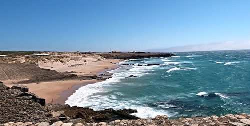 sea beach portugal nature water colors landscape view lisboa local