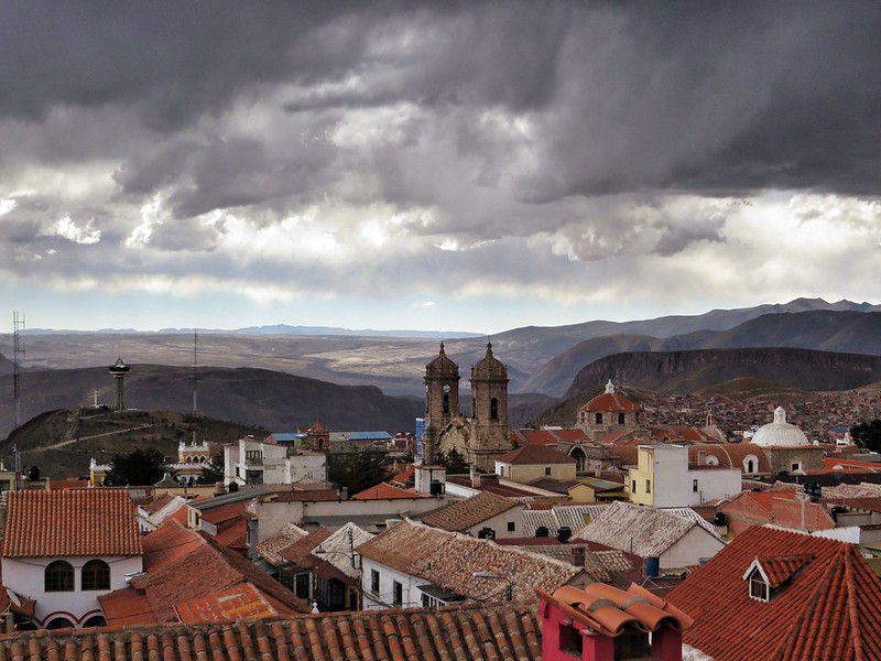 View across Potosí, Bolivia