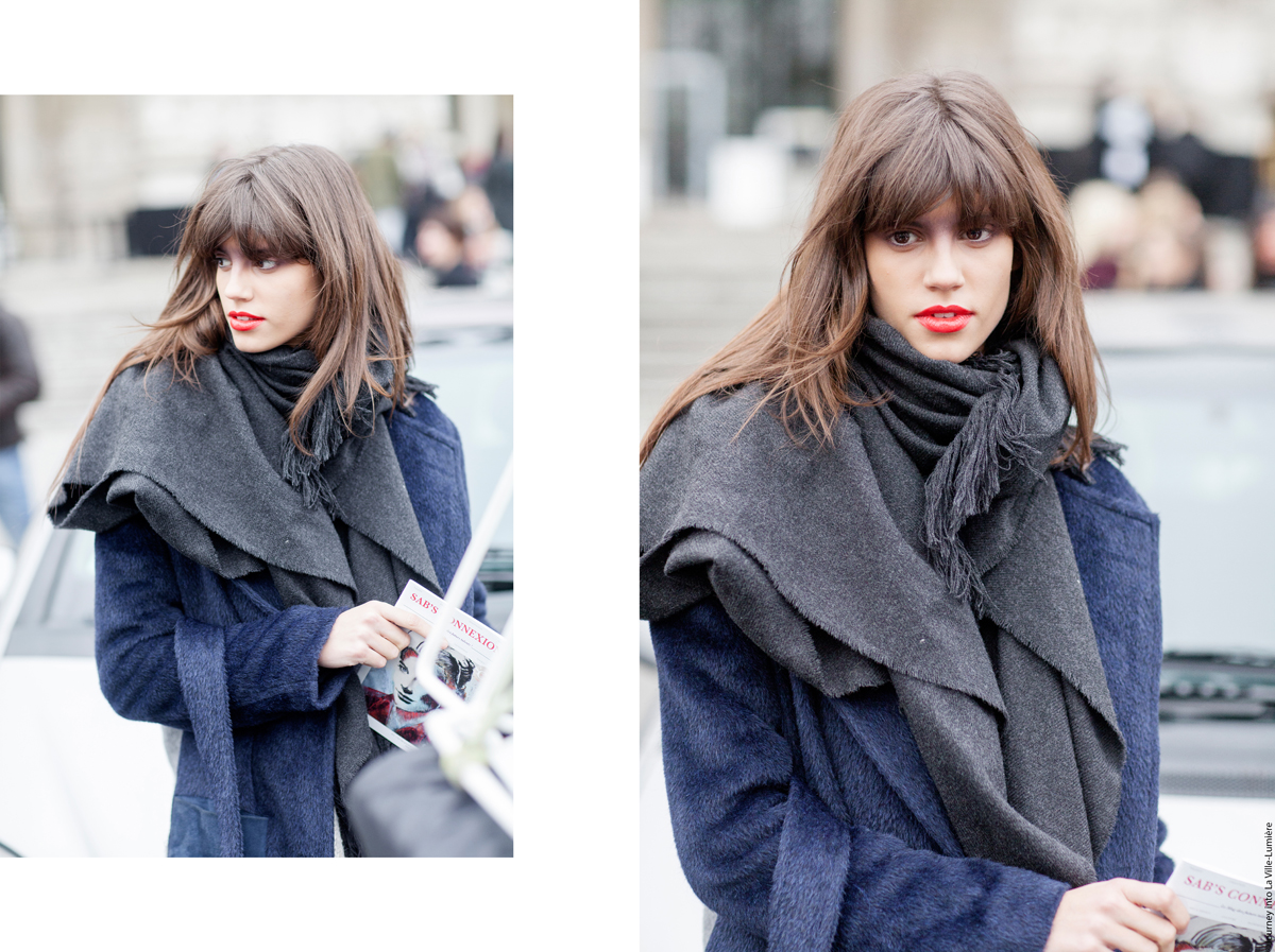 Chanel Haute Couture, Paris, Street style