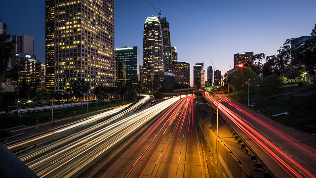 Highway 110 - Los Angeles, United States - Cityscape photography
