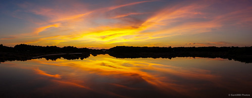 sunset sky panorama españa lake reflection water colors clouds geotagged lago atardecer agua dusk colores cielo nubes reflejo esp anochecer baleares sessalines sal18250 geo:lat=3933984880 geo:lon=299221873
