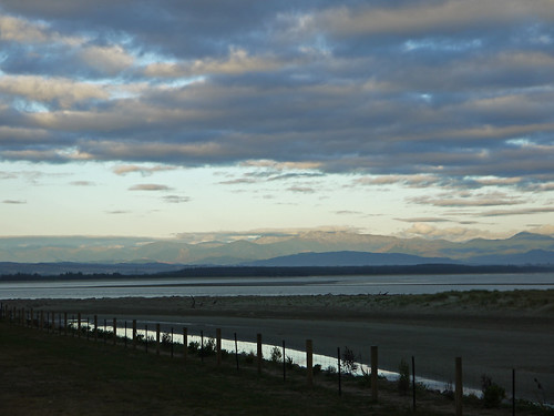 sunset newzealand beach clouds nelson southisland abeltasman