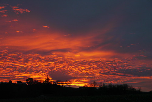 sunset sky france clouds ciel 40 nuages coucherdesoleil landes sudouest aquitaine cagnotte paysdorthe