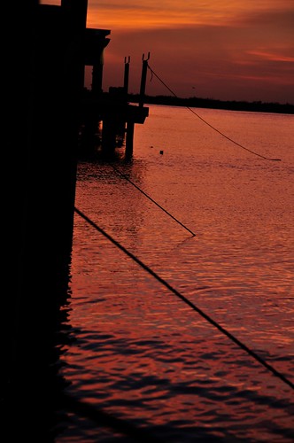 sunset water texas goldenhour matagorda