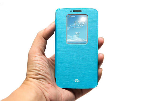LG G2 皮套入手分享 (副廠、有開窗) @3C 達人廖阿輝