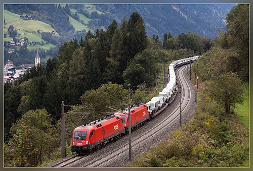 salzburg train austria siemens zug taurus bahn trein badhofgastein obb tauern 1116 tauernbahn