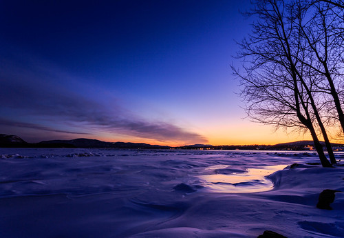 winter sunset snow newyork ice nature river hudsonriver beacon hudsonvalley ducthesscounty longdockpark