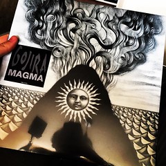 Agréable retour du #hellfest #gojira #magma #vinyl #vinylcollection - Photo of Lanvaudan