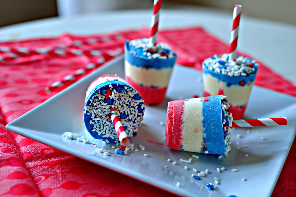 4th of July Pudding Pops 3