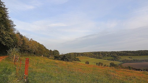 sunset france landscape paysage landschaft lorraine meuse aurore morgengrauen lothringen marville frakreich