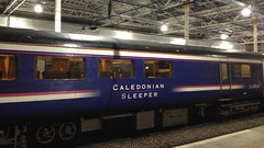 Caledonian Sleeper, Edinburgh Waverley Station