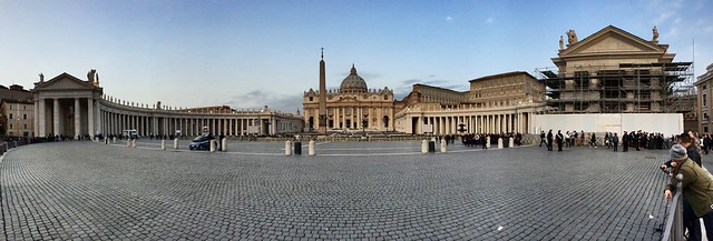 St. Peter's Square Panorama