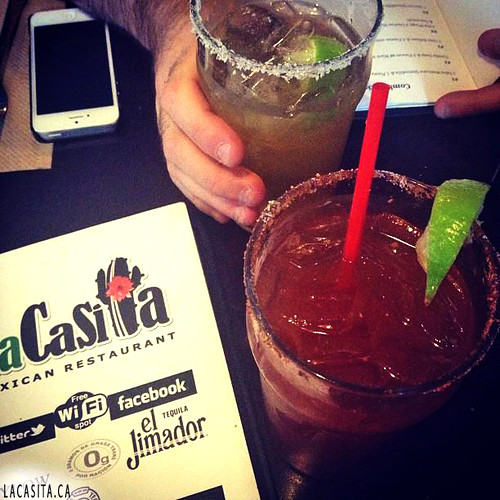 refreshing summer beverages at La Casita Gastown in Vancouver BC