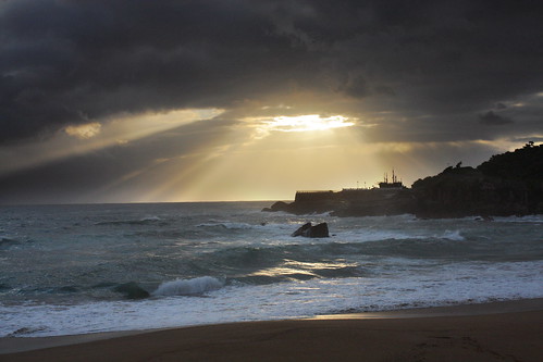 españa storm sol mar spain day barcos amanecer santander cantabria reflejos sardinero