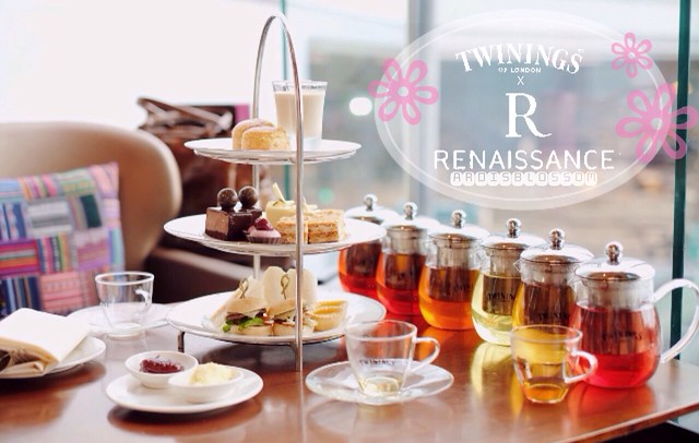 Twinings tea set @ Renaissance hotel Hong Kong