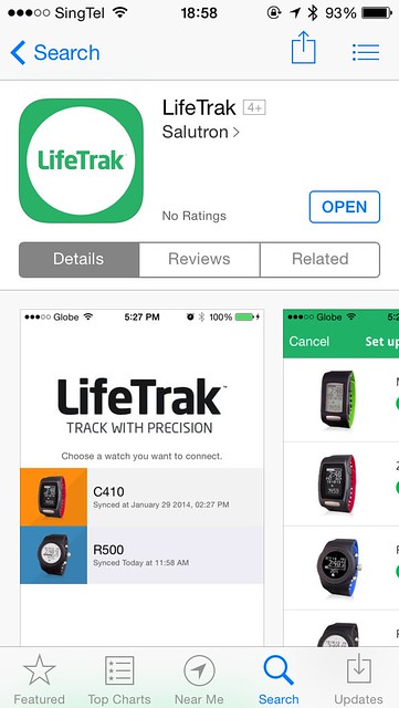 LifeTrak iOS App - AppStore