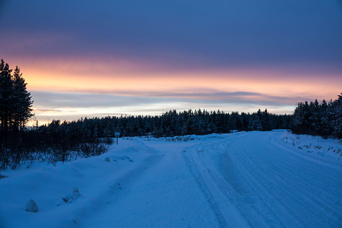 winter sunset foothills canada alberta roads pinecreek yellowheadcounty