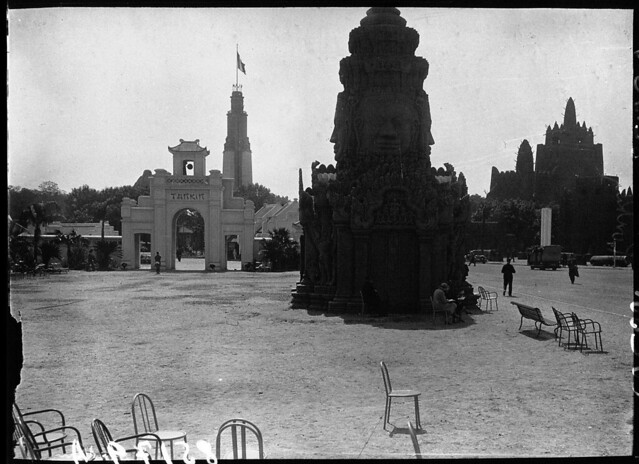 Exposition Coloniale 1931 - le pavillon du Tonkin