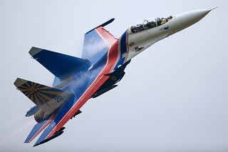 Su-27UB "Russian Knights" aerobatic team