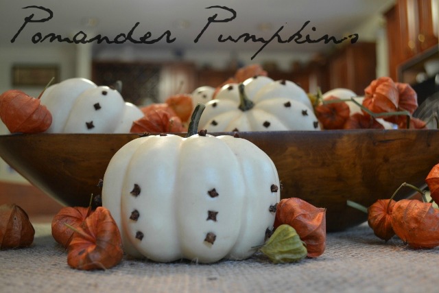 pumpkin pomander