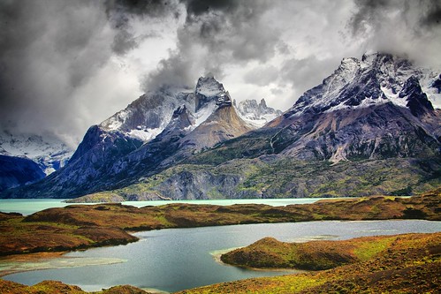 chile mountains southamerica nature landscape spires pinnacles