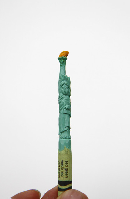 Statue Of Liberty Crayon