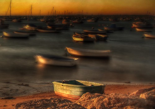 old sunset sky beach clouds strand boats alt urlaub himmel wolken boote andalucia espana sonne spanien sonnenschein