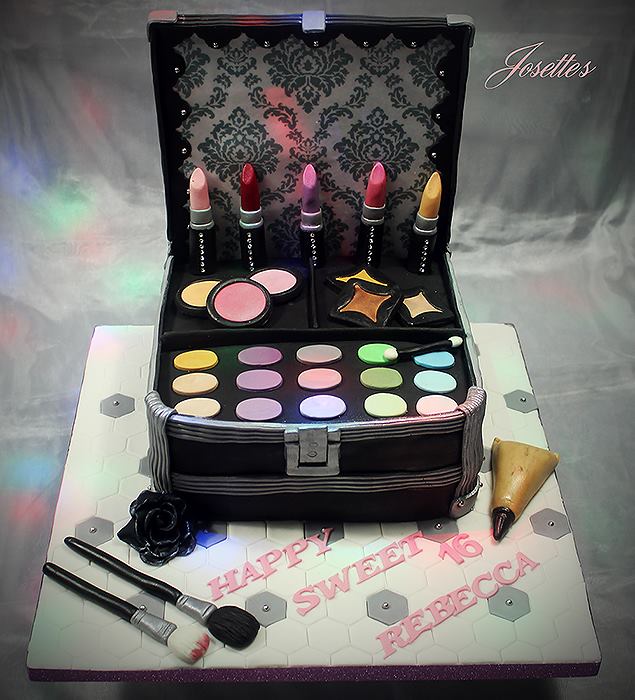 Makeup Kit Cake by Josette Magri