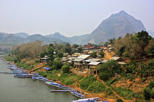 Nong Khiaw town