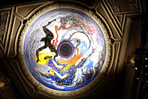 The John Byrne mural on the King's ceiling<a href=