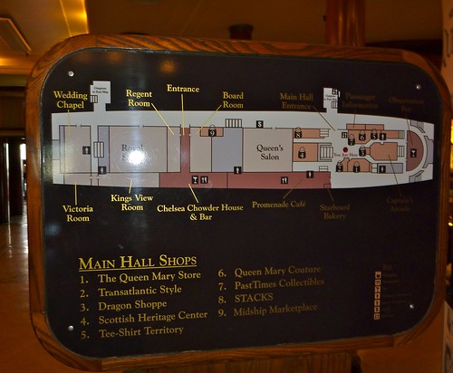 The Queen Mary Current Layout - Photo By Keith Valcourt