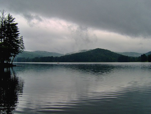 new york mountain lake ny misty landscape pond cloudy foggy hills rainy allegheny