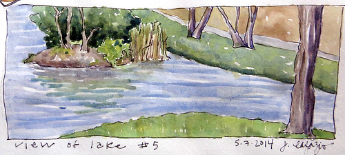 from my sketchbook ~ santee lakes