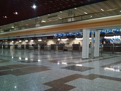 Domestic Departure Counters @ Allama Iqbal International Airport Lahore