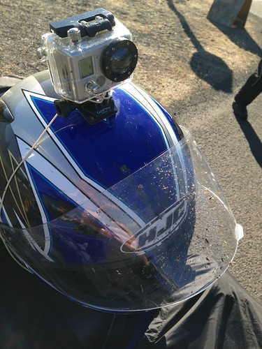 usa america helmet insects bugs idaho motorcycle motorcycletrip 2013 gopro hero2