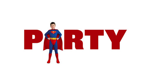 Day 1 - children's superhero party