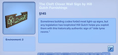 The Cloft Clover Wall Sign by Hill Gulch Furnishings