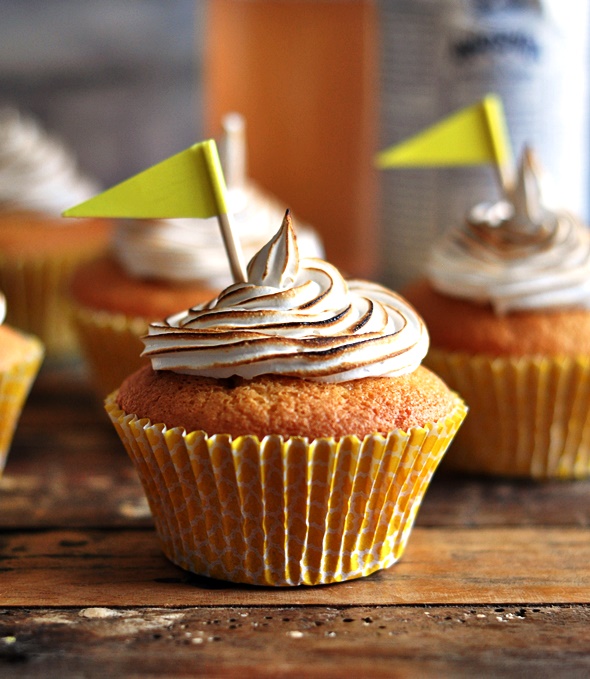 Lemon Lime Bitters Cupcakes | www.fussfreecooking.com