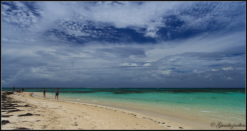 mer canon eau turquoise ciel nuage plage 1022 guadeloupe portlouis barrière ilet corail pointeàpitre 60d