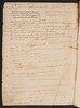 Page of manuscript notes in Biblia latina