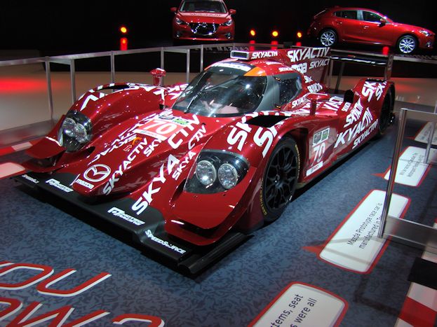 Mazda SkyActiv Prototype Race Car