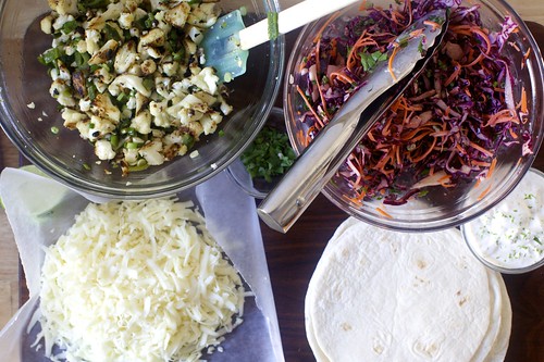 what you'll need + lazy slaw, if you please