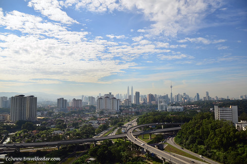 Kuala Lumpur with a clear sky