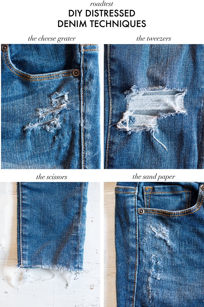 DIY Distressed denim techniques road tested
